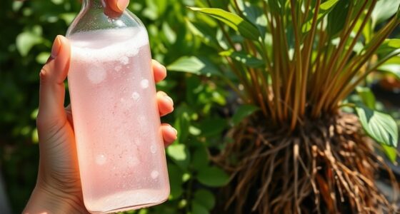 hydrogen peroxide plant treatment