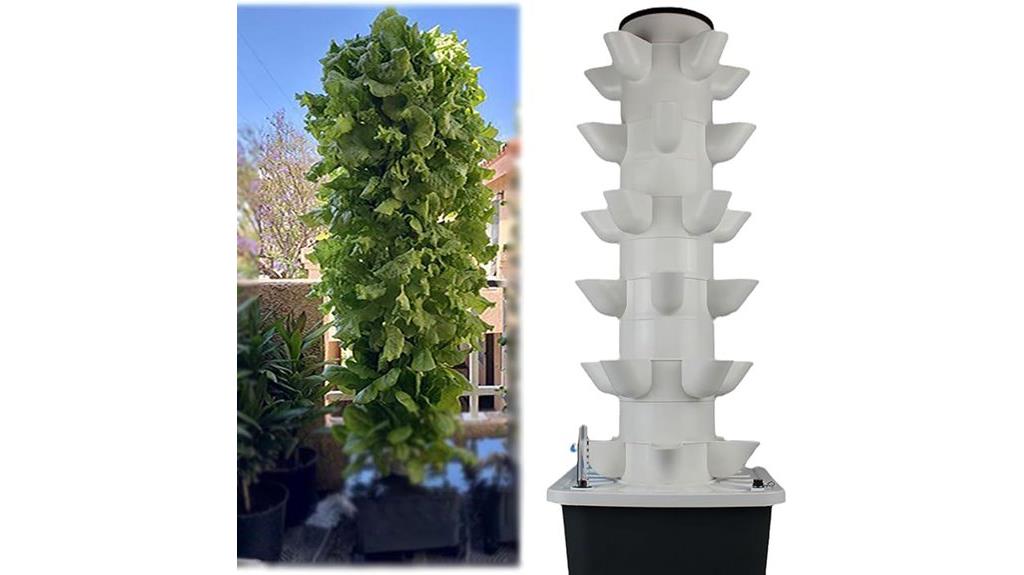 hydroponic tower growing kit