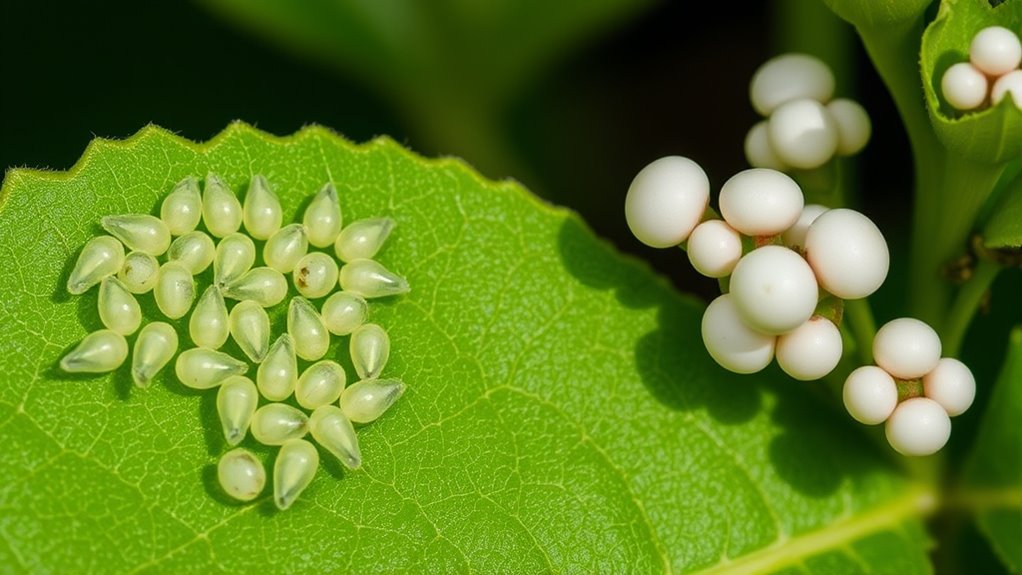identify and remove egg clusters