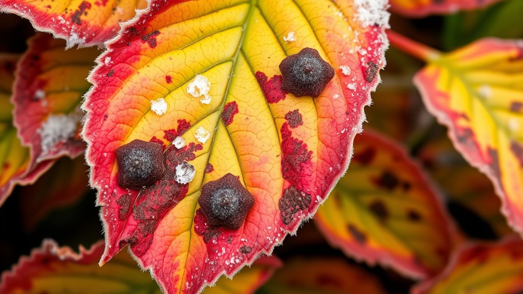 identify and treat frost damage