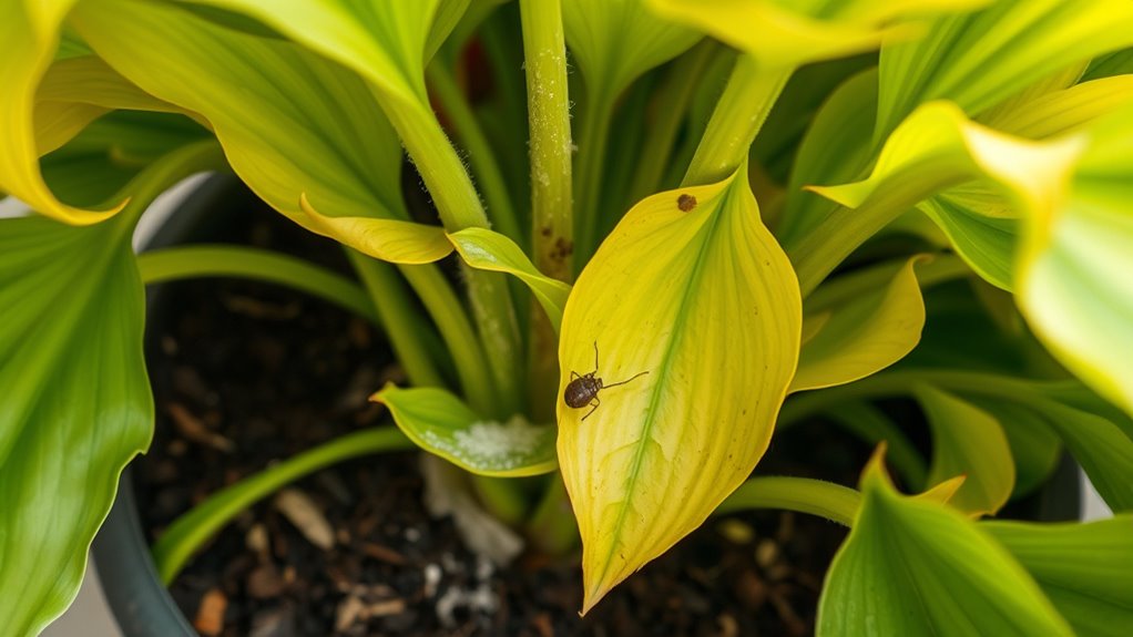 identify and treat plant issues