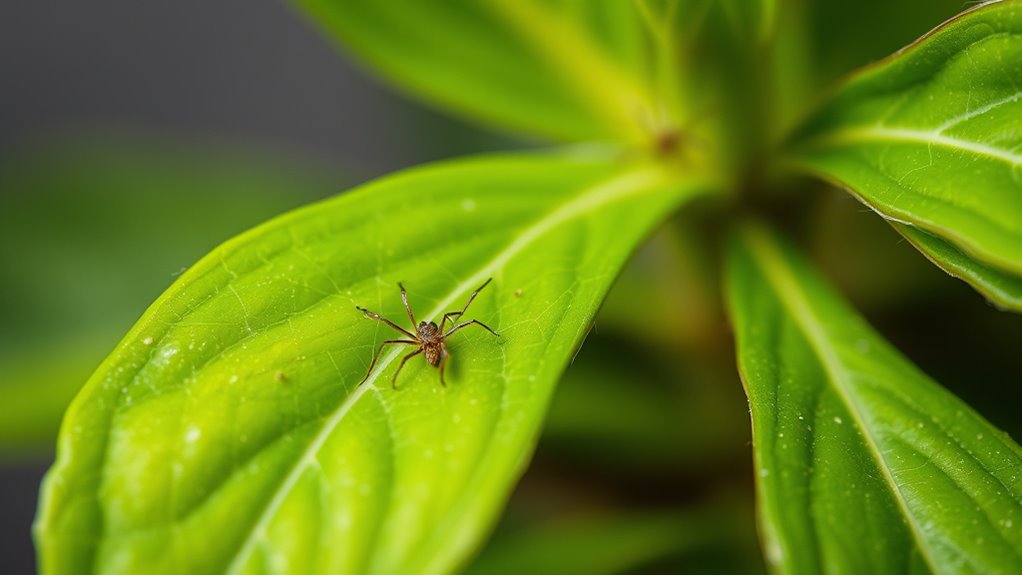 identify early mite infestations