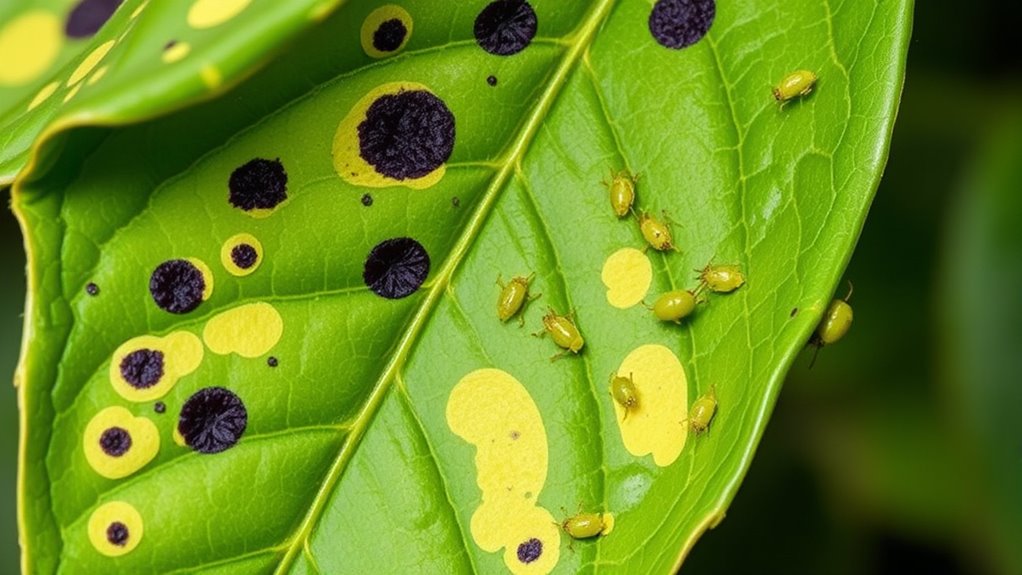 identify pests and symptoms