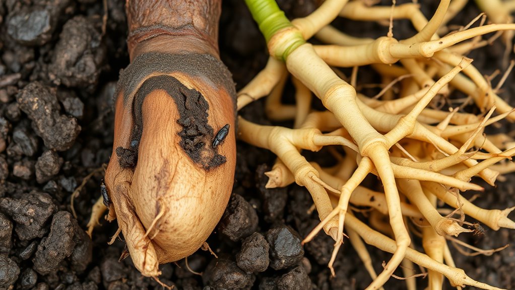 identify root browning causes