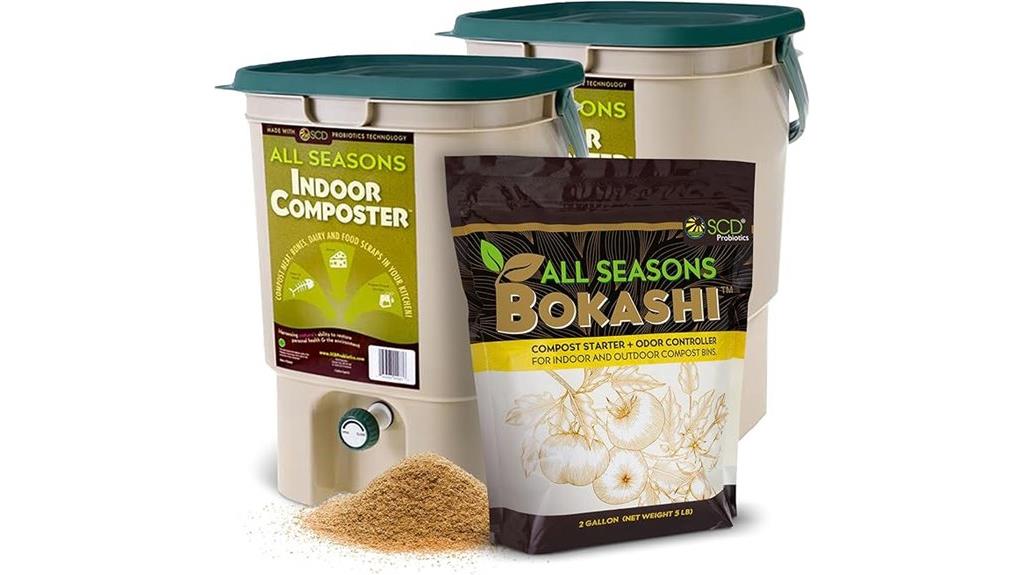 indoor composting starter kit