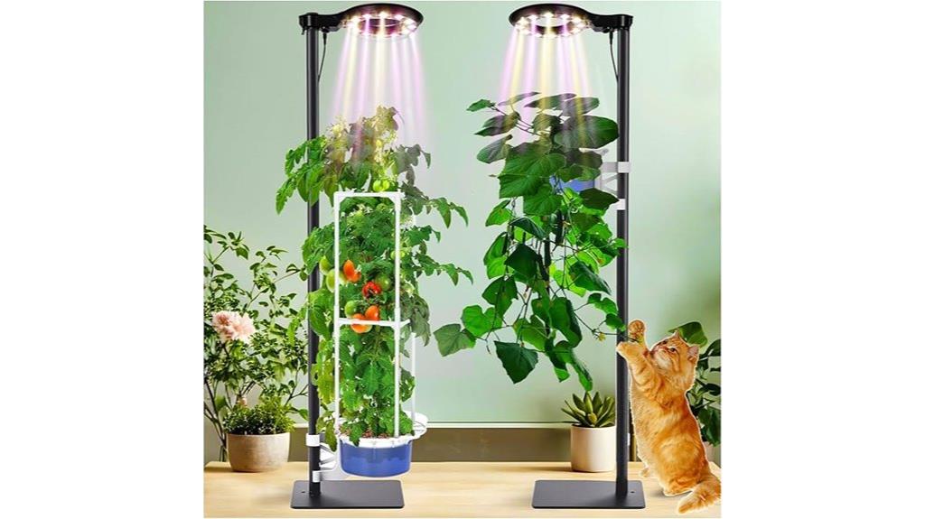 indoor hydroponic tower kit