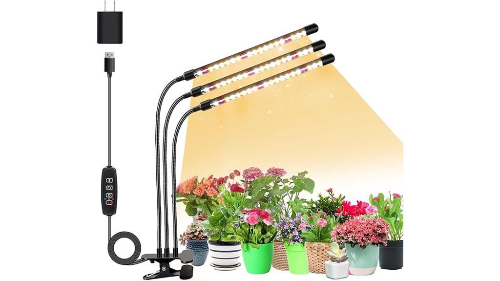 indoor plant grow lights