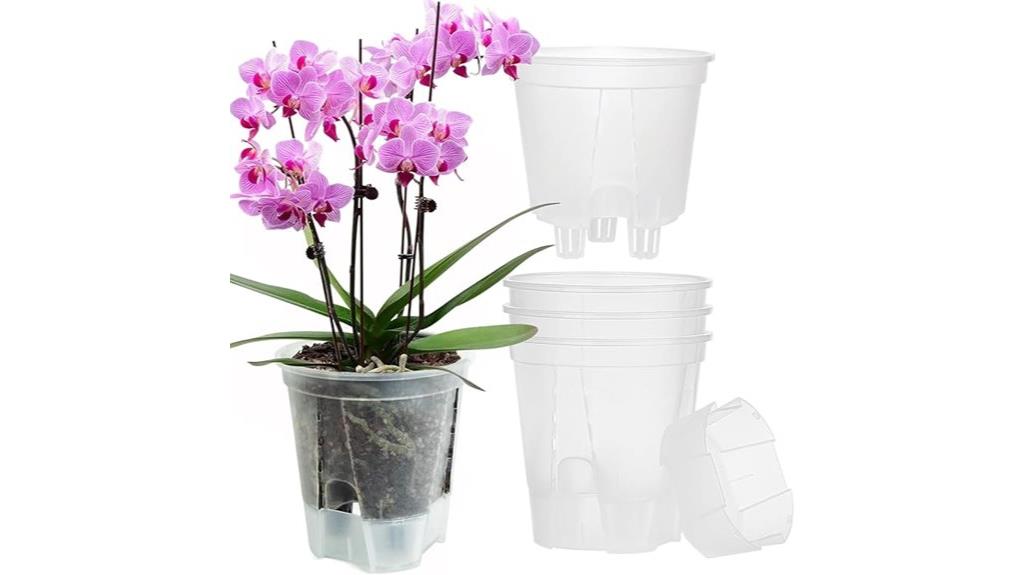 indoor plant self watering pots