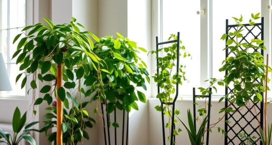 indoor plant support stakes