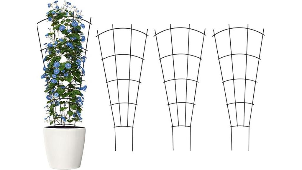 indoor plant trellis set