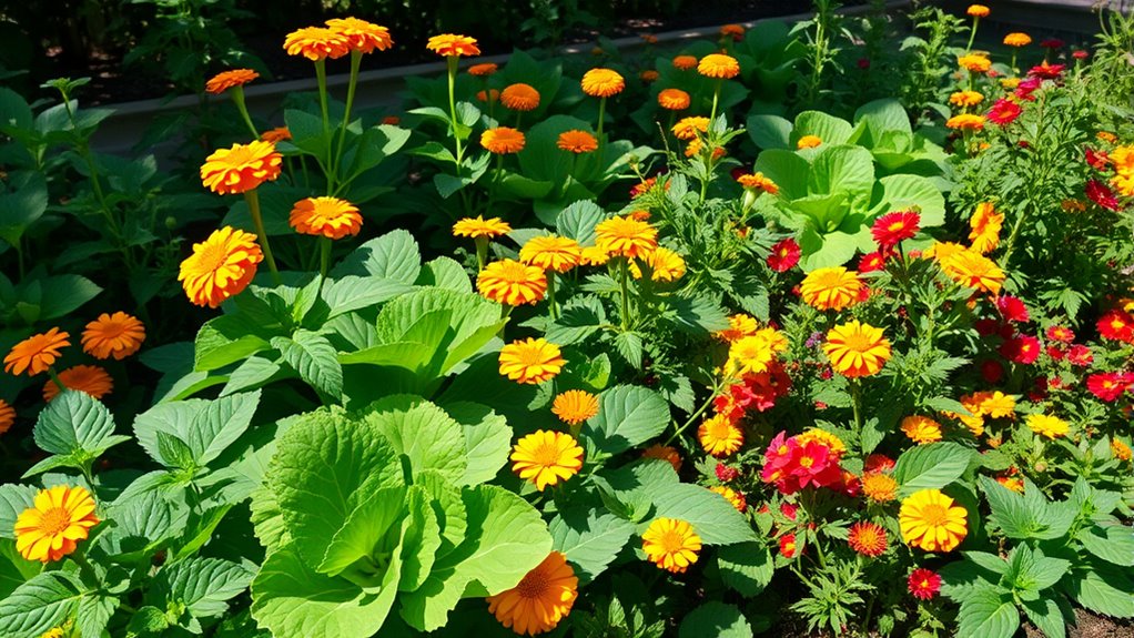 insect repelling plant pairings