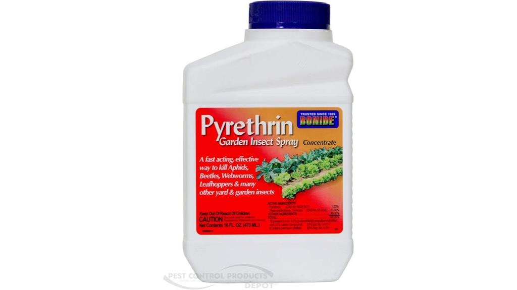 insecticide spray concentrate 16 oz