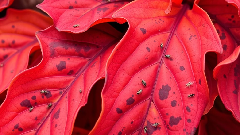 invasive pests weaken burning bush