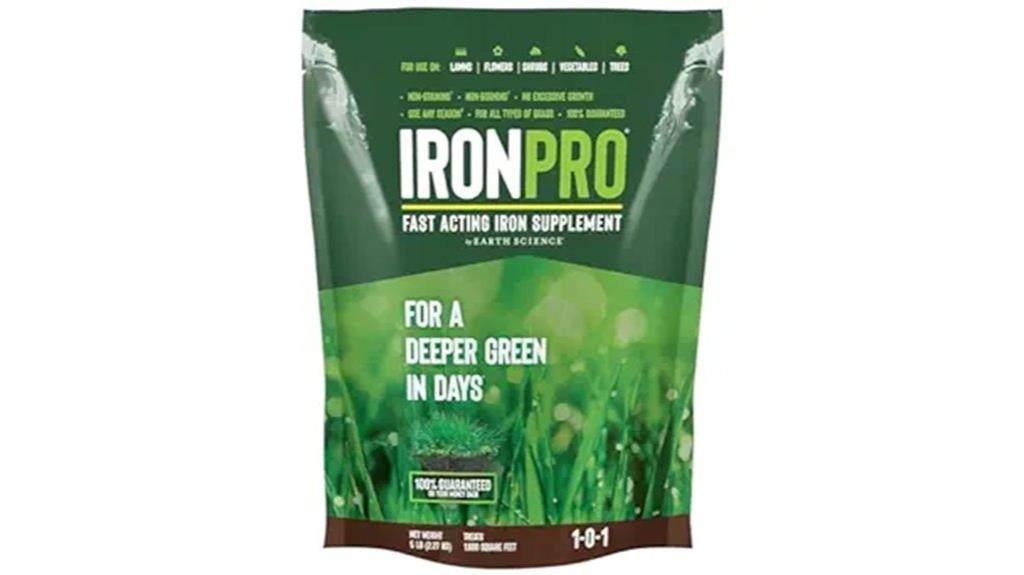 iron supplement for lawns