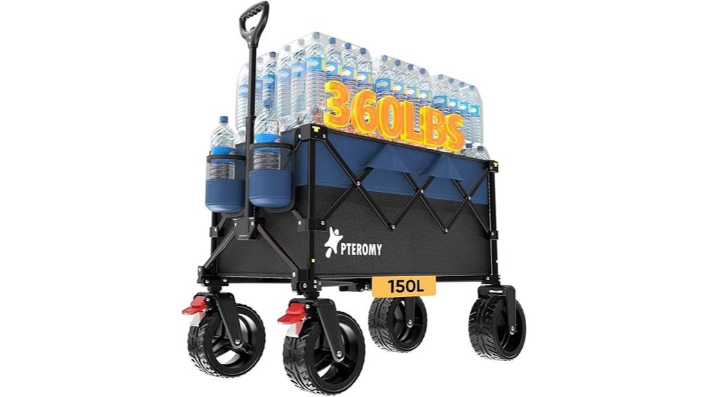 large collapsible wagon cart