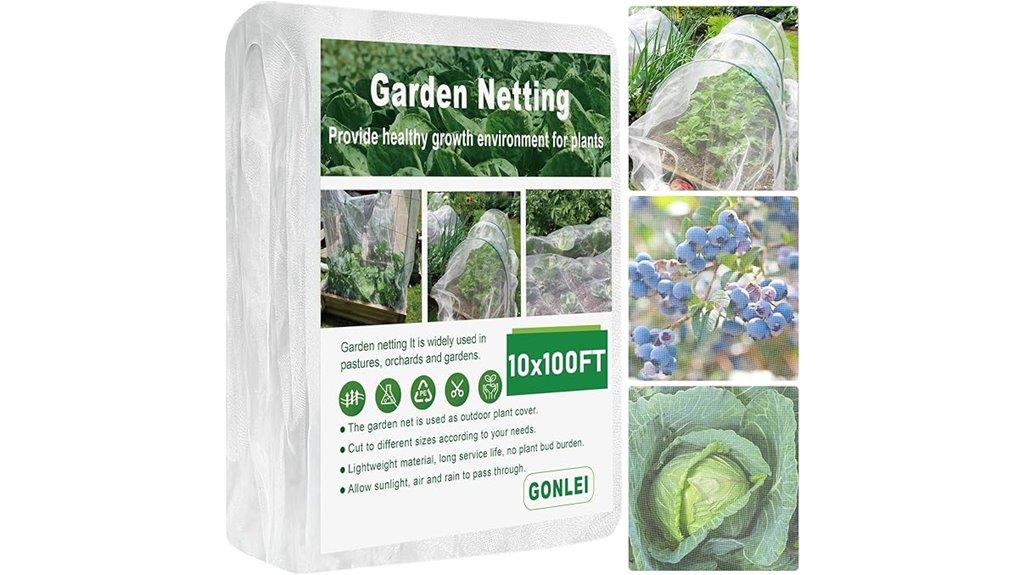 large garden netting coverage