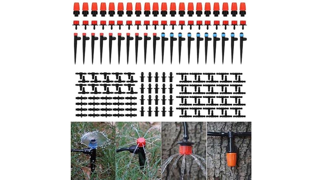 large irrigation emitter set