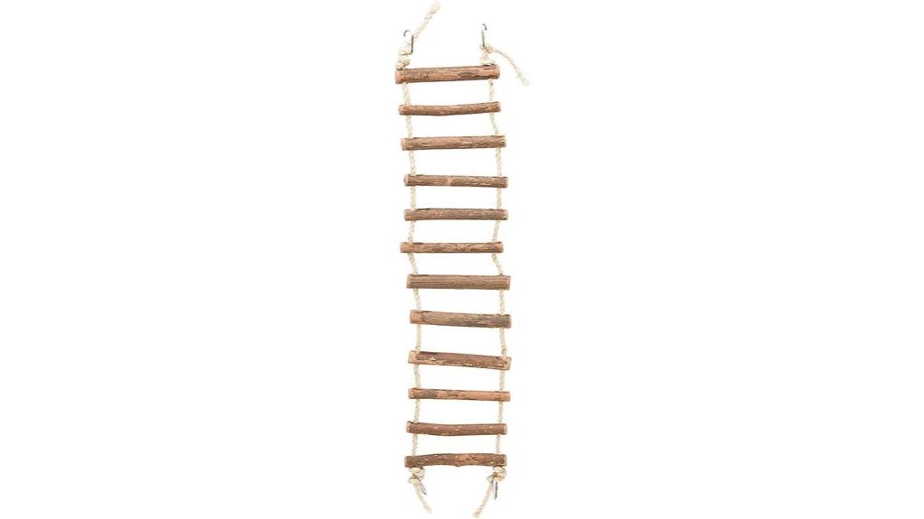 large natural rope ladder
