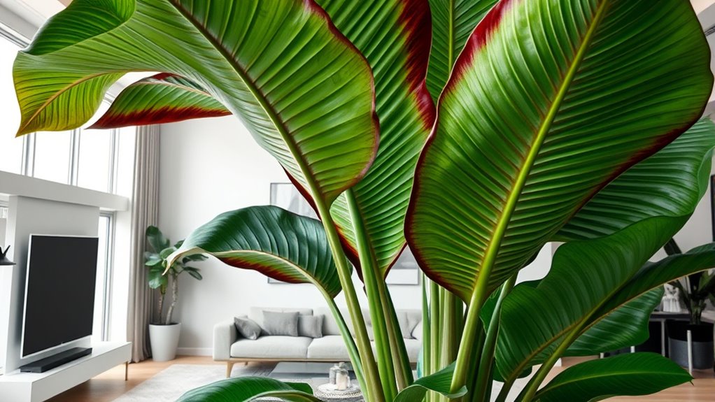 large pet friendly tropical plant