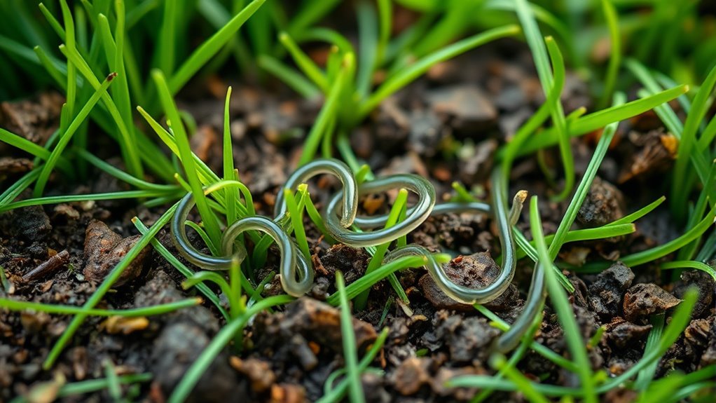 lawn pests damage grass