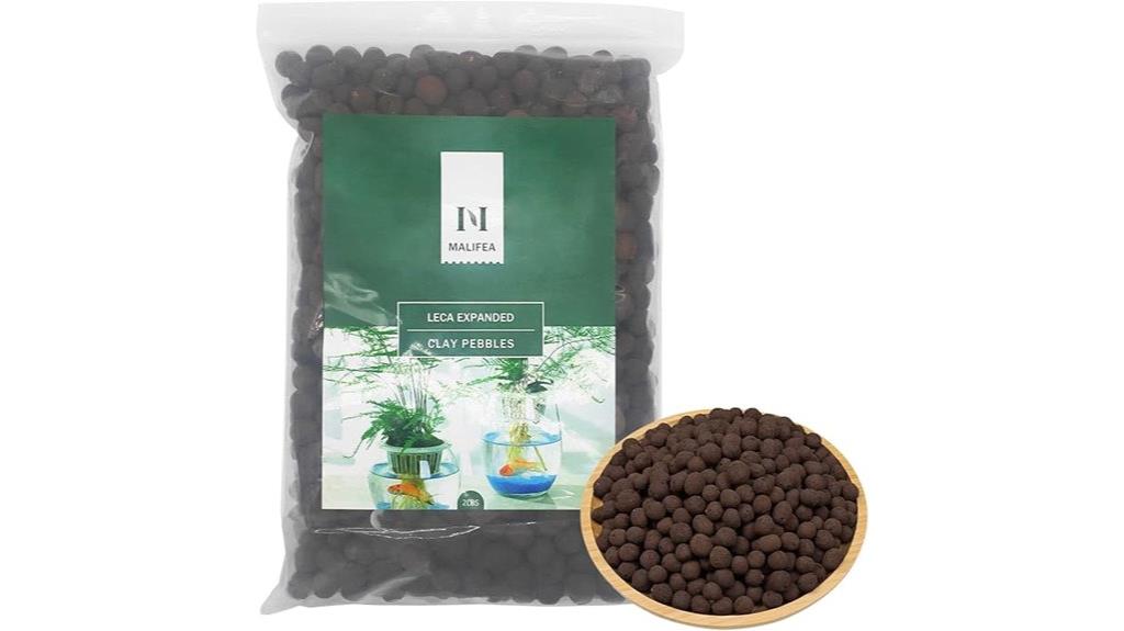 leca pebbles for hydroponics