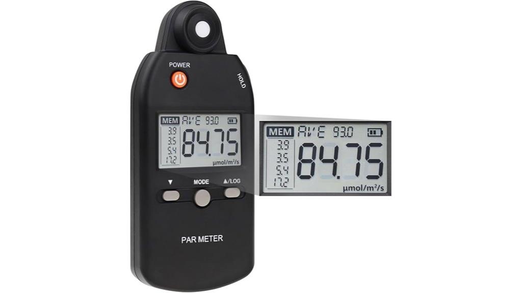 led grow light quantum meter