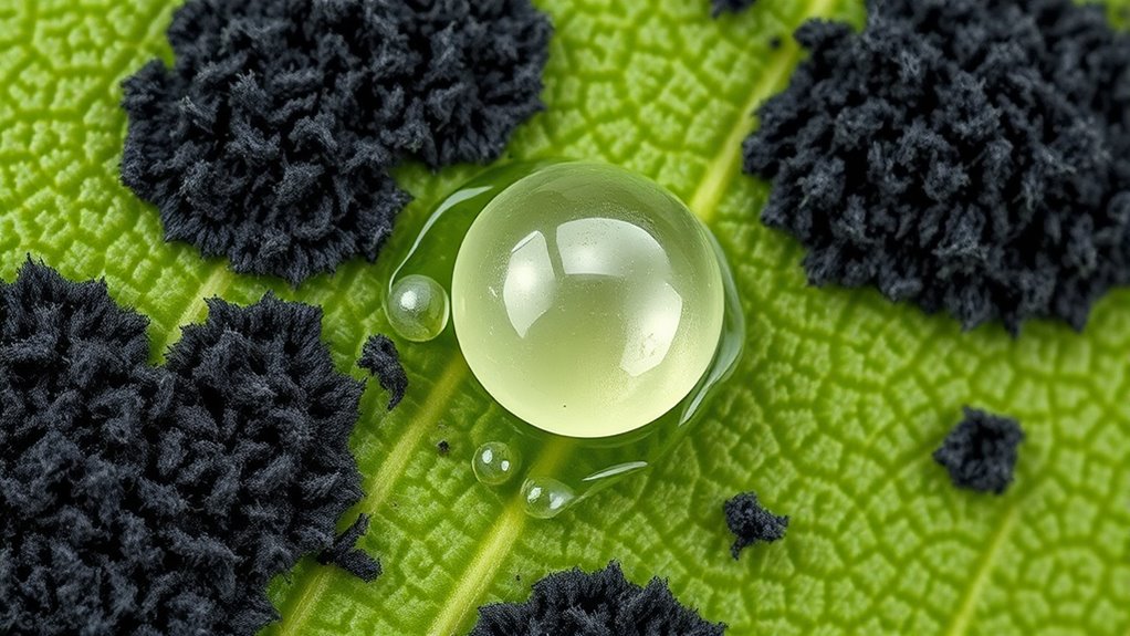 linden honeydew and mold