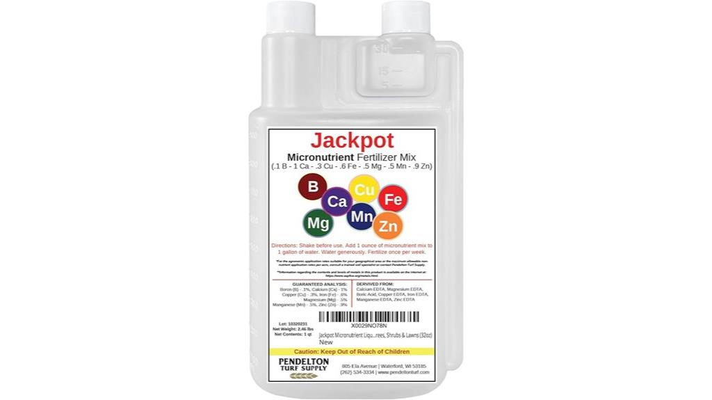liquid fertilizer for turf
