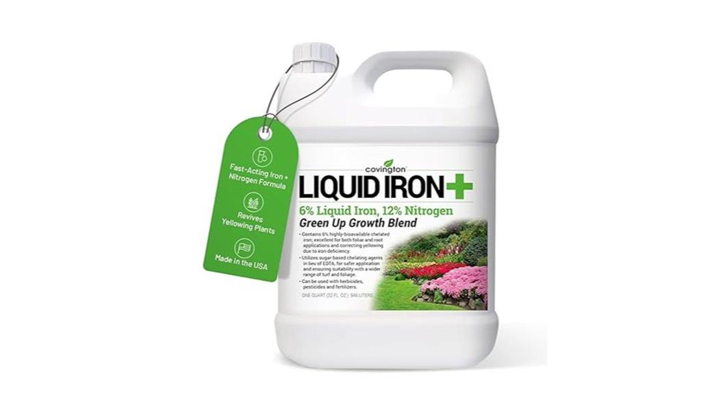 liquid iron nitrogen supplement