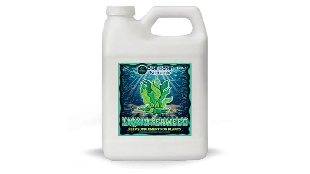 liquid seaweed plant fertilizer
