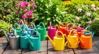 long spouted watering cans