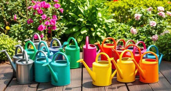 long spouted watering cans