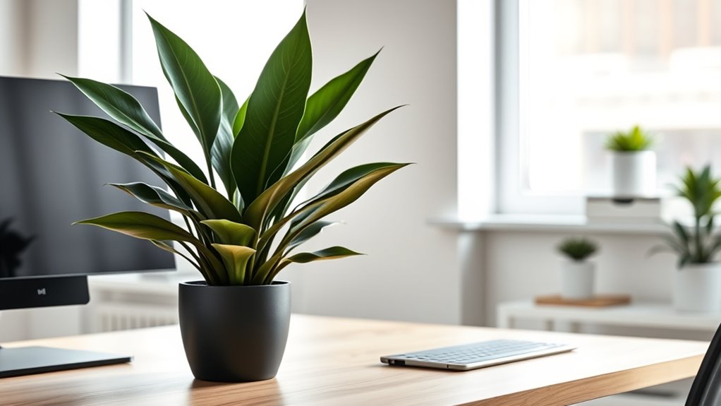 low light minimal watering plant