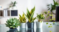 low maintenance office plants