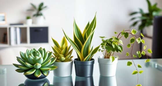 low maintenance office plants