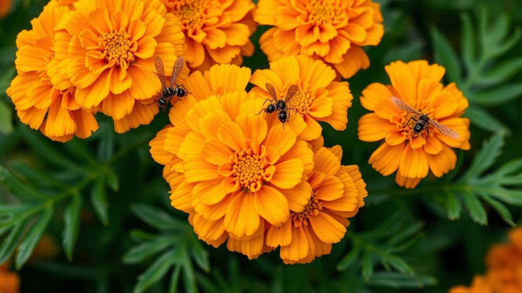 marigolds attract beneficial insects
