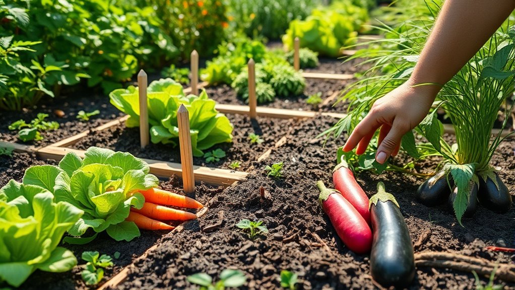 maximize space with crop rotation