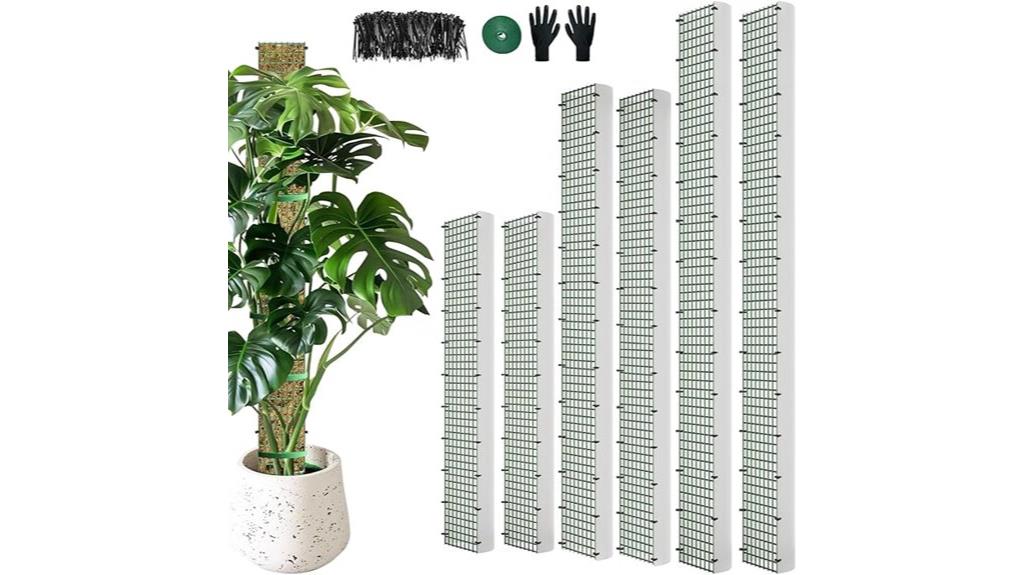 metal moss plant support