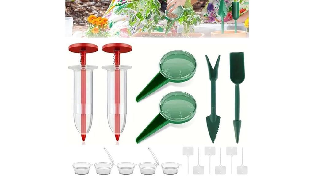 mini seed spreader set