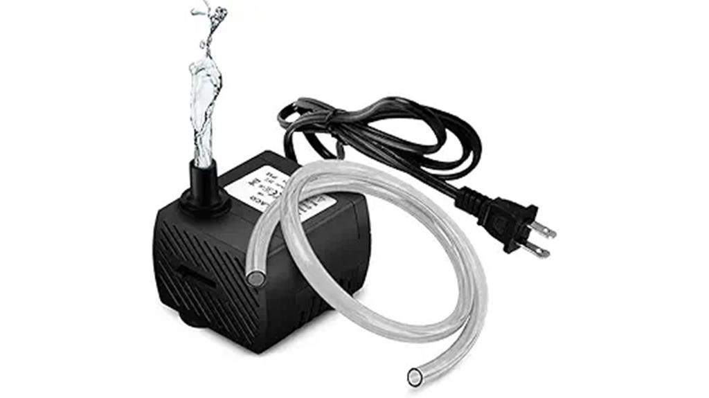 mini water pump 95gph