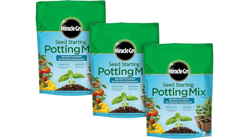 miracle gro seed starting mix