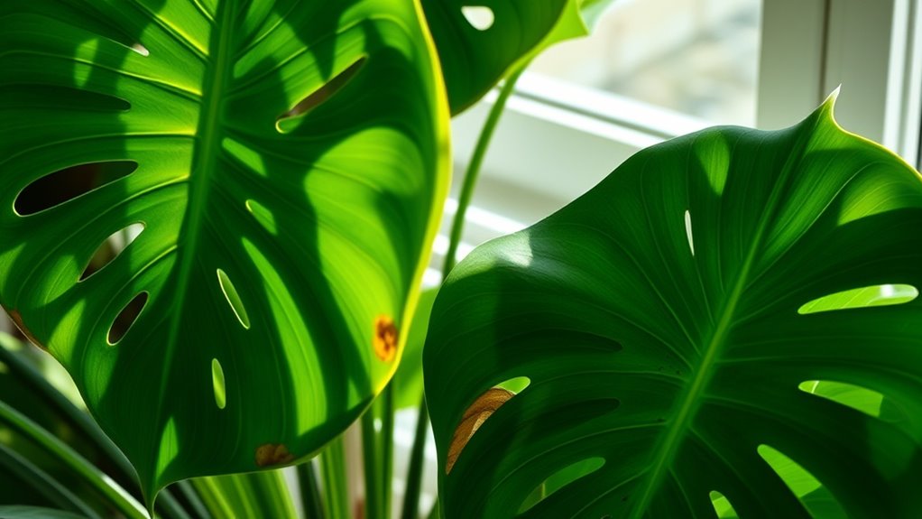 monitor plant stress signs
