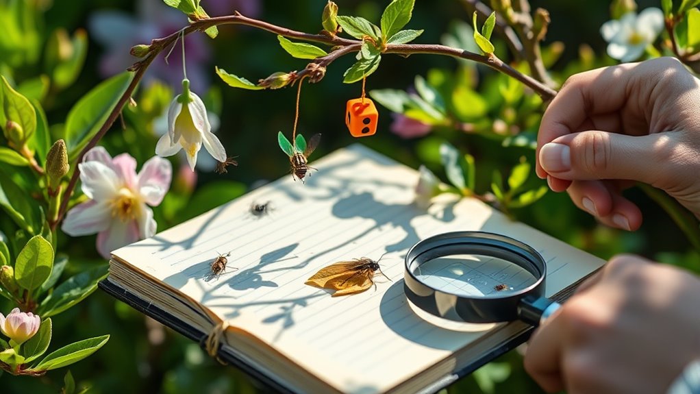 monitor record identify pests