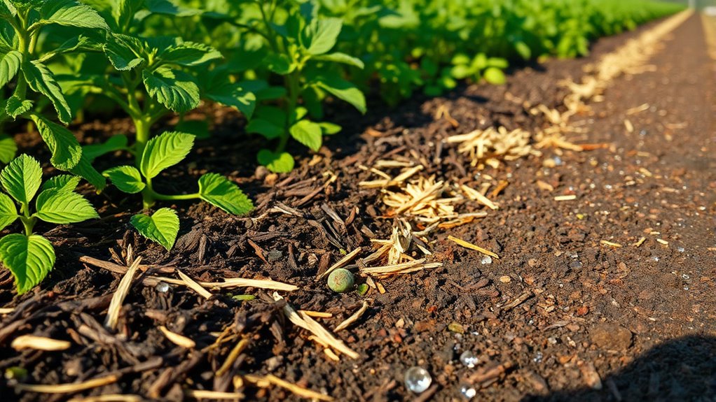 mulch to prevent pests