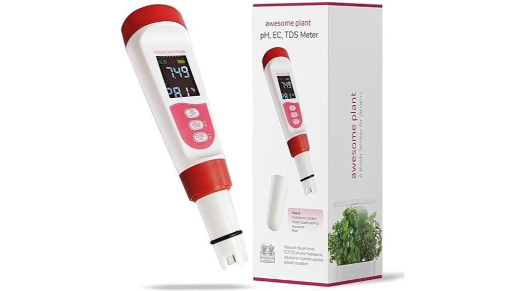 multi parameter hydroponic tester