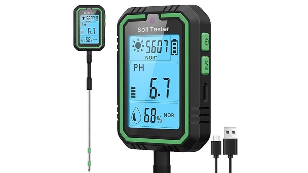 multifunctional soil testing device
