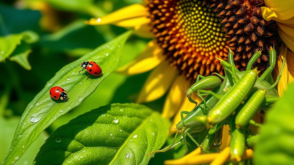 natural pest control and pollination