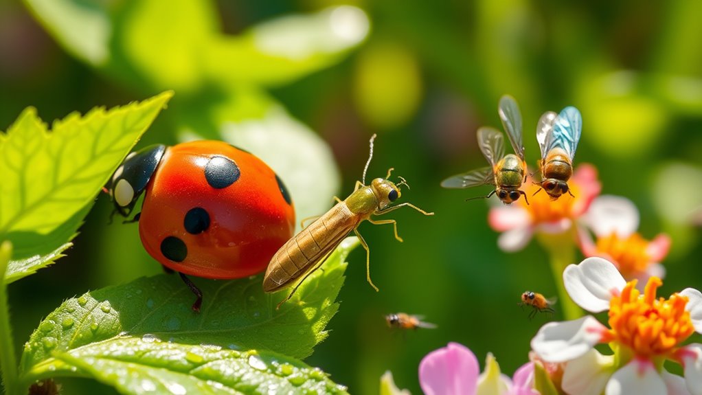 natural pest control and pollination