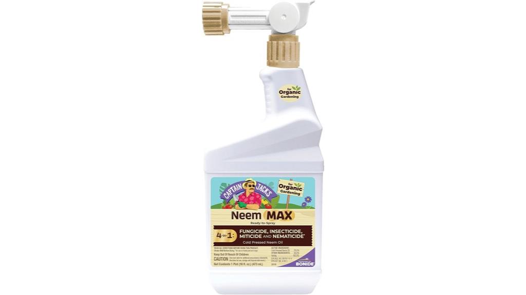 neem oil for organic gardening