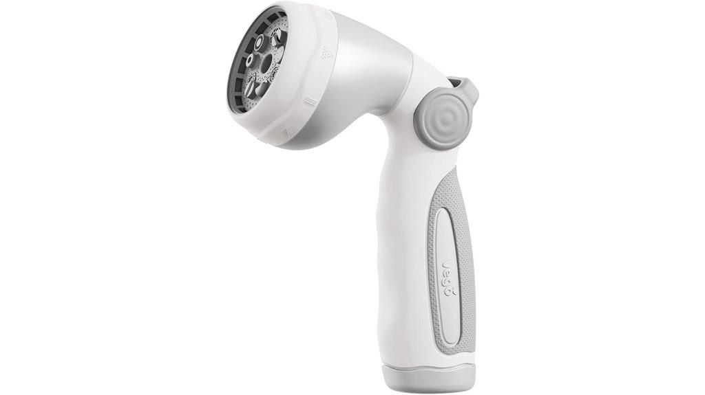 nine pattern garden hose nozzle